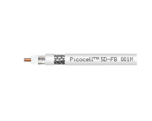 Кабель PicoCell 5D-FB CU белый