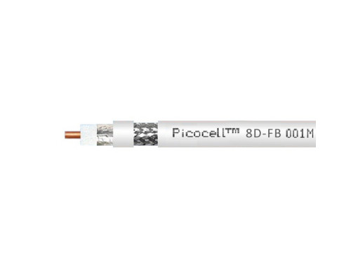 Кабель PicoCell 8D-FB CCA белый