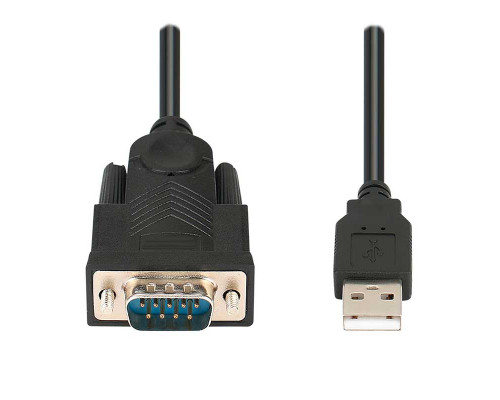 Кабель конвертер USB AM/RS232 9M